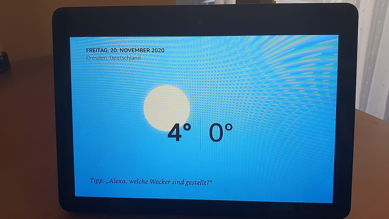 Amazon Echo Show 10 — manufacturer product photograph