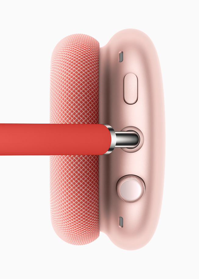 The original Digital Crown and listening-mode button shown in Apple product photography.