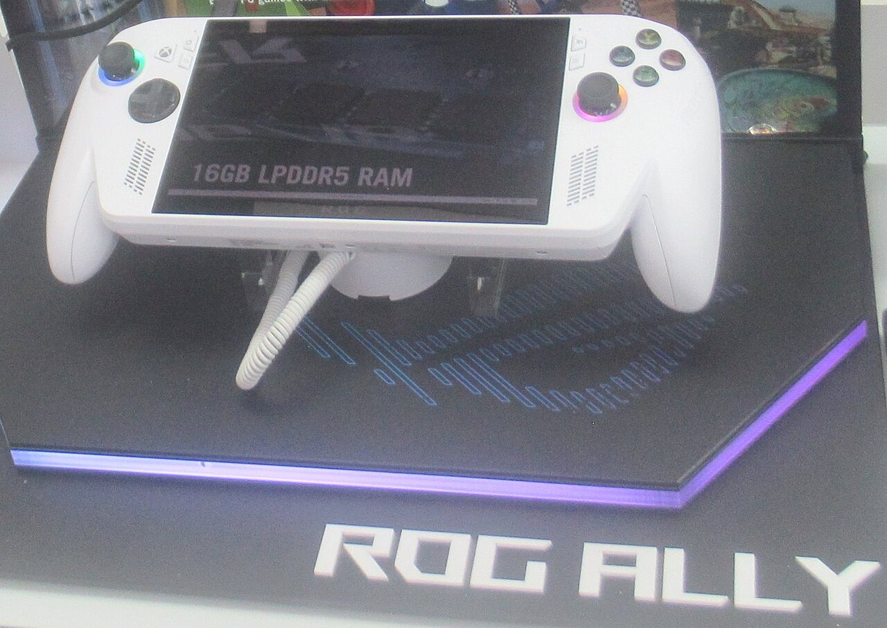 ASUS ROG ROG Ally X — manufacturer product photograph