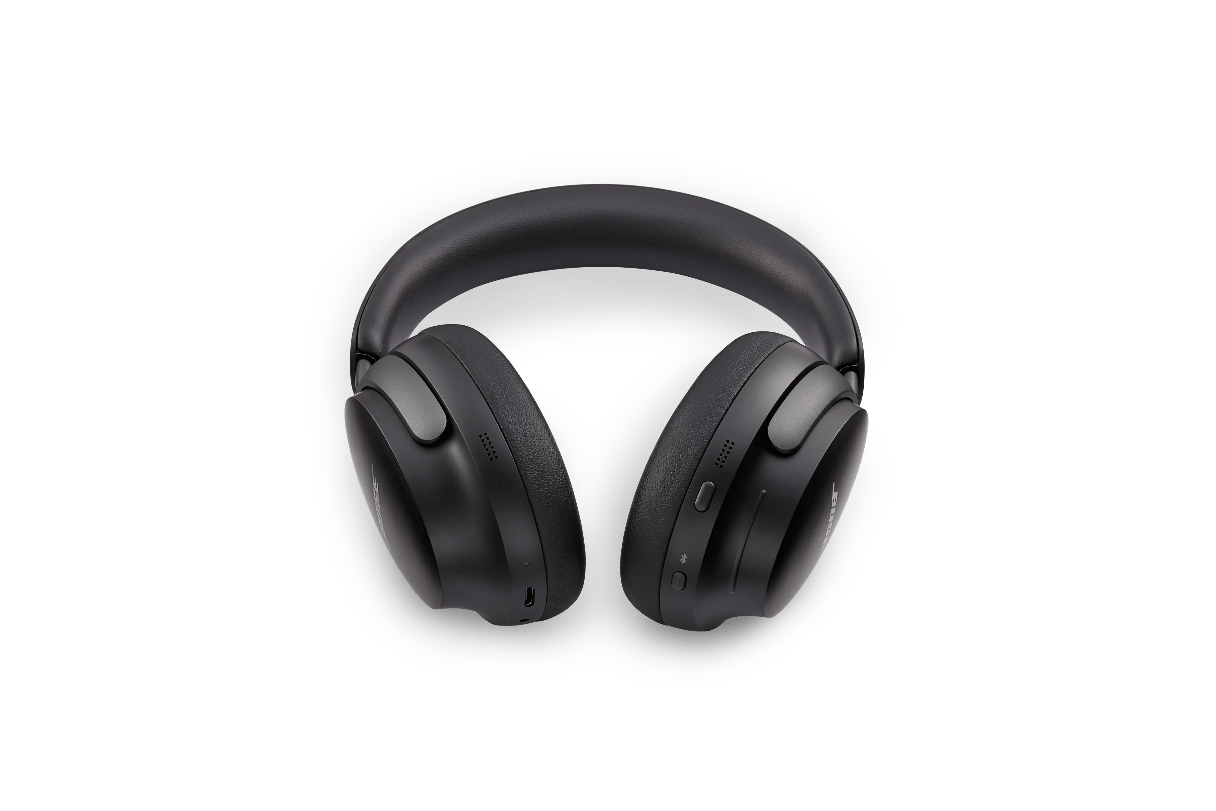 A front view of the original Ultra shows its cushions and headband adjustment.