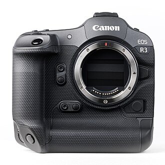 Canon EOS R3 — manufacturer product photograph