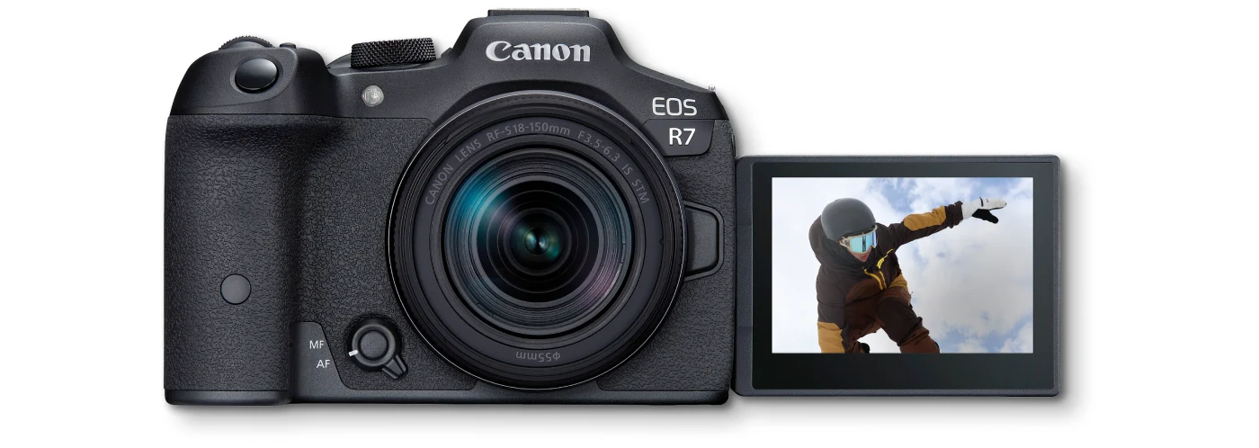 Canon EOS R7 — manufacturer product photograph