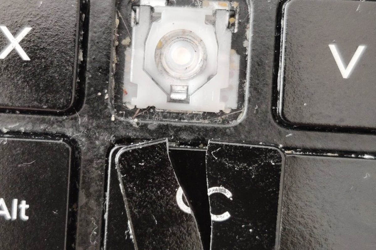 Dell XPS 13 Plus — detail crop from the cited public reference image.