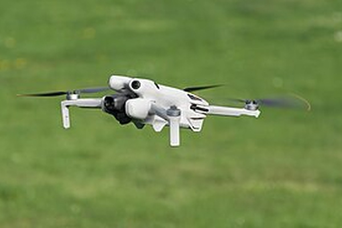 DJI Mini 2 — detail crop from the cited public reference image.
