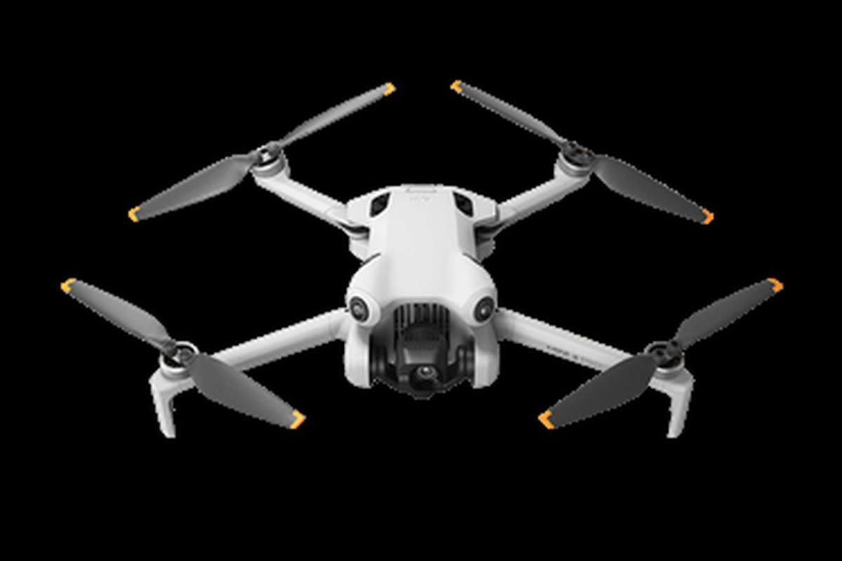 DJI Mini 4 Pro — detail crop from the cited public reference image.