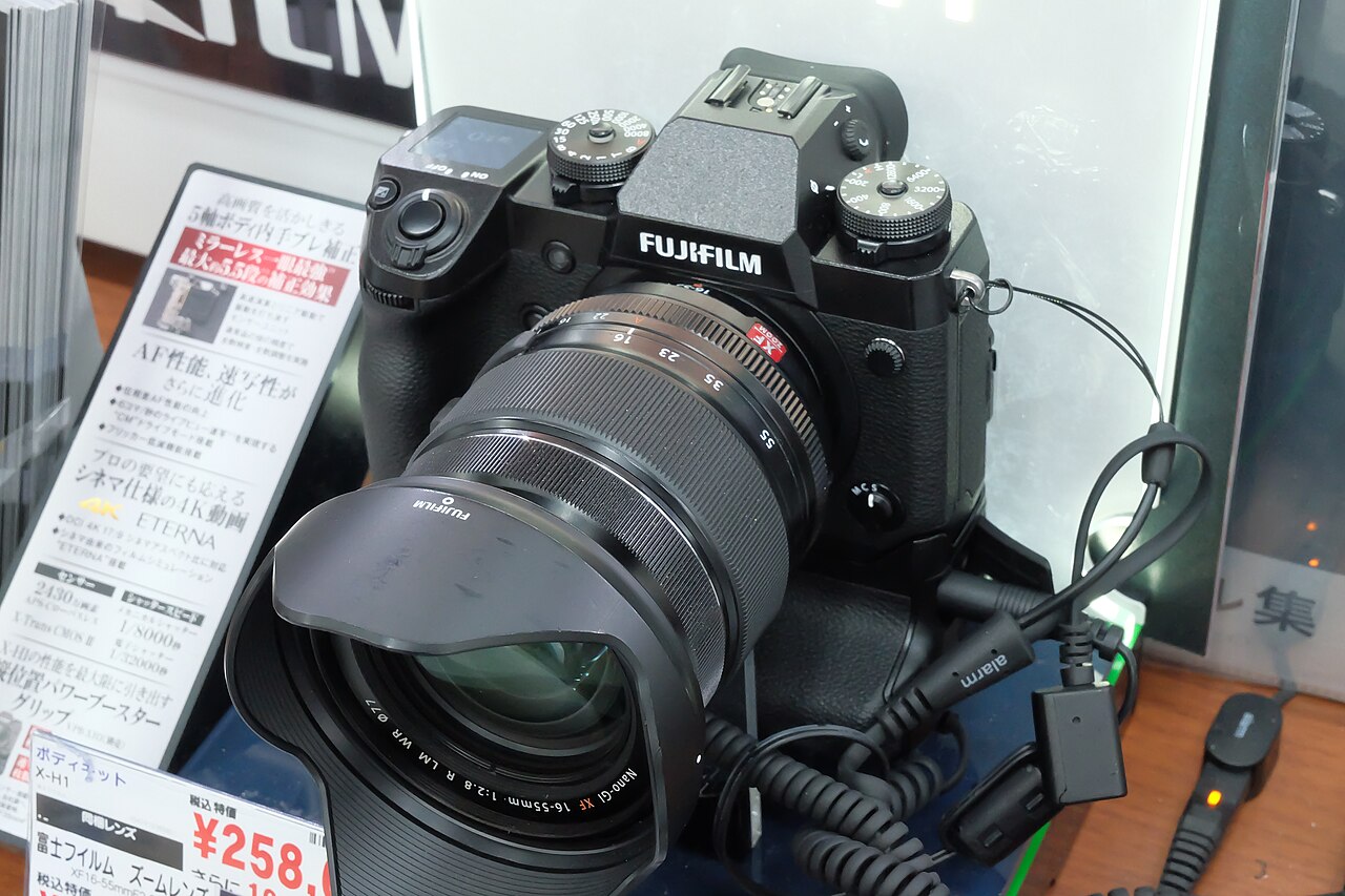 Fujifilm X-H1 — manufacturer product photograph