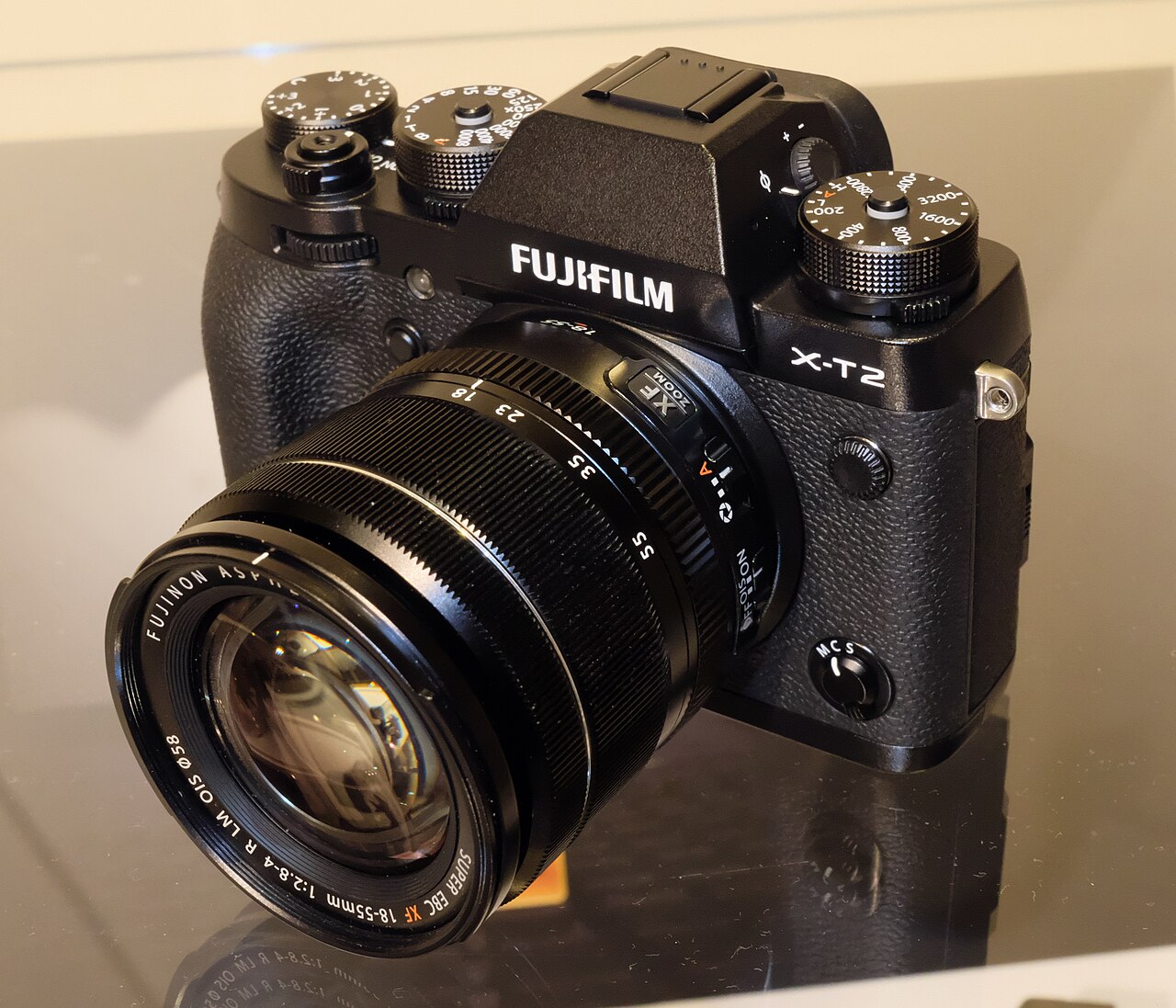 Fujifilm X-T2 — manufacturer product photograph