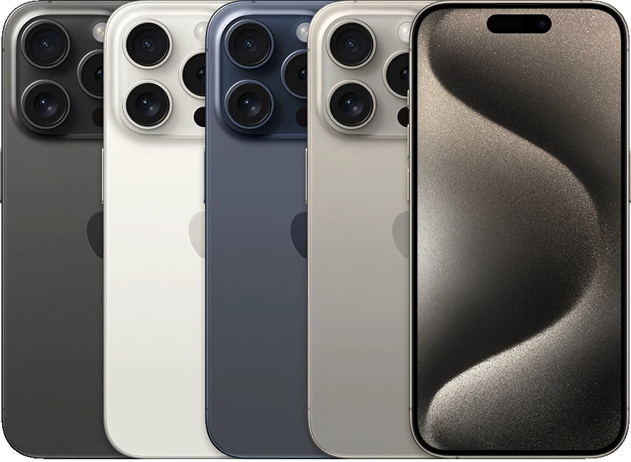 Apple iPhone 15 Pro — manufacturer product photograph
