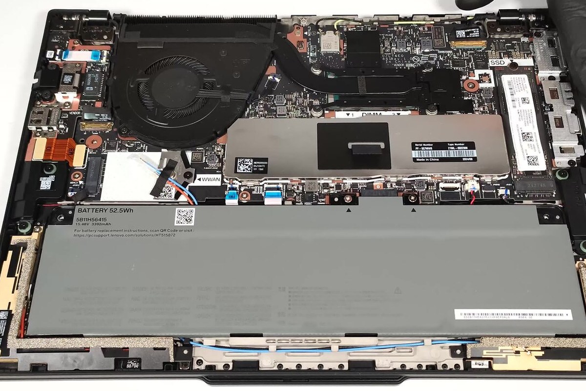 Lenovo ThinkPad T14 Gen 3 — detail crop from the cited public reference image.