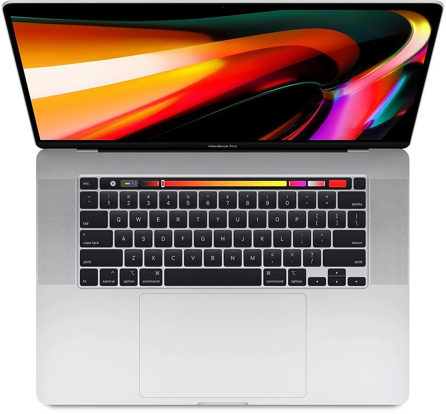 Manufacturer product view for MacBook Pro 16-inch (Intel, 2019).