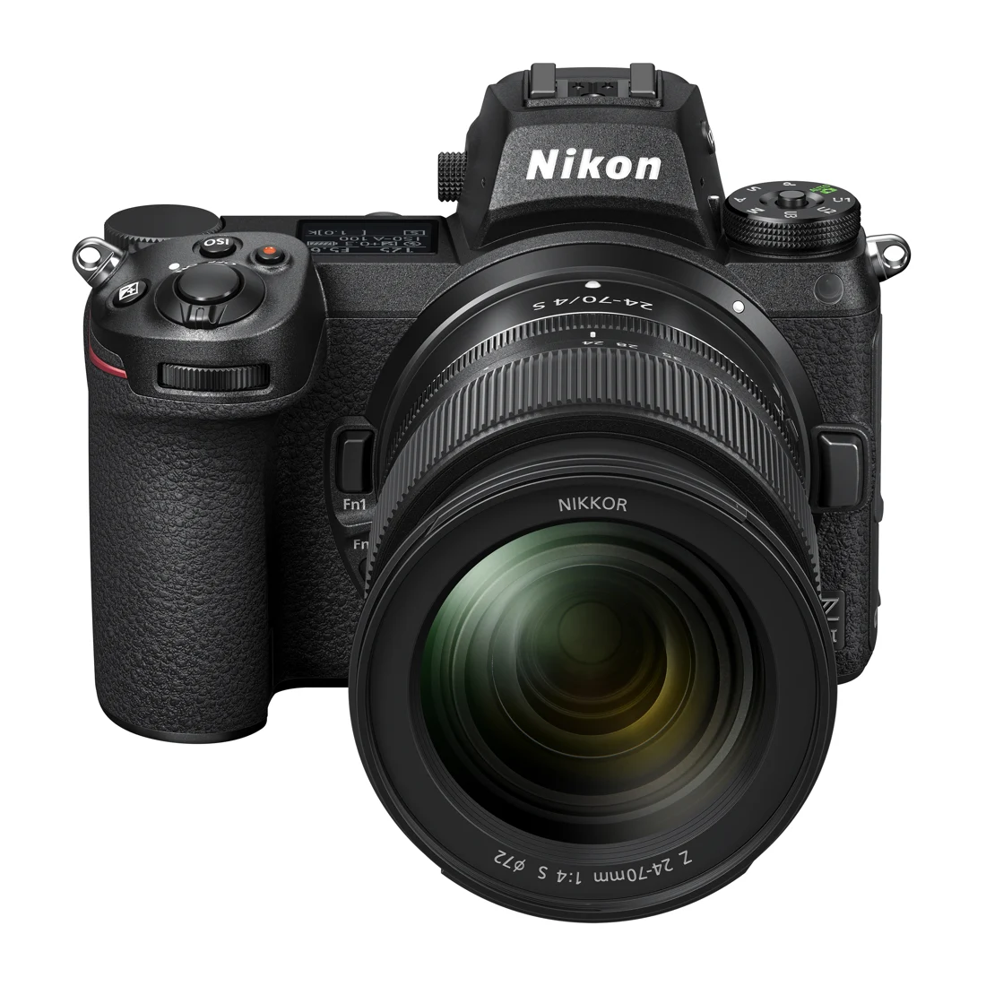 The Z 7II top controls and optional zoom.