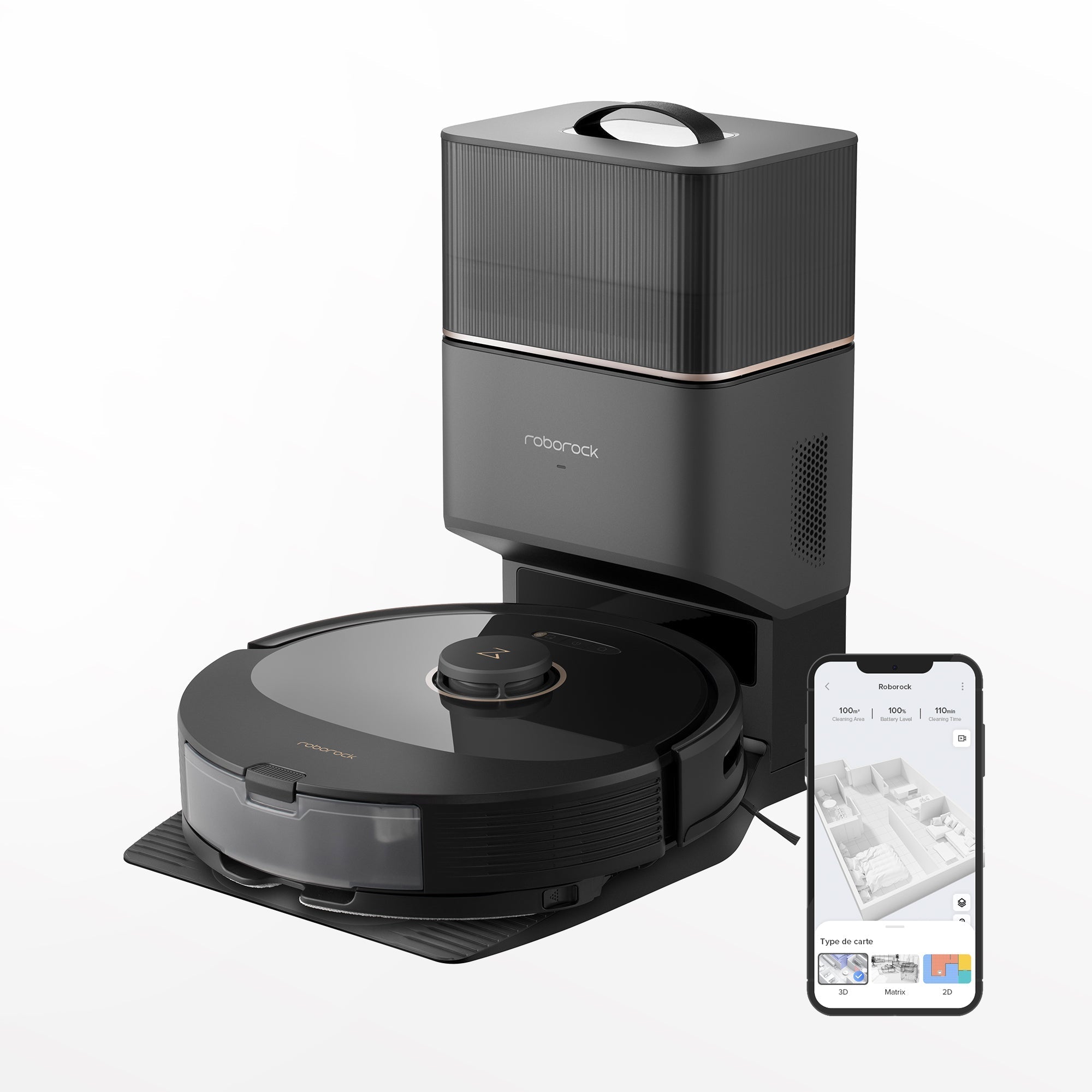 Roborock Q8 Max+ — manufacturer product photograph