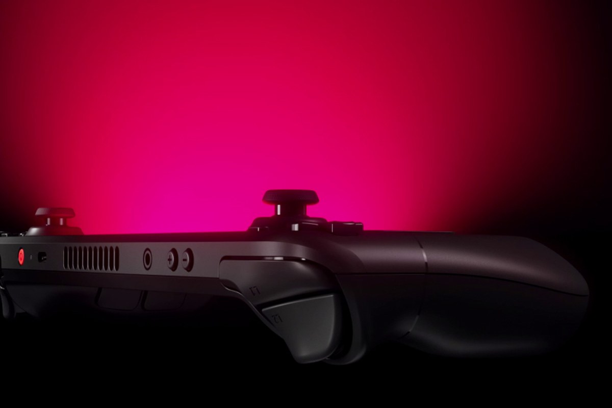 Valve Steam Deck OLED — detail crop from the cited public reference image.