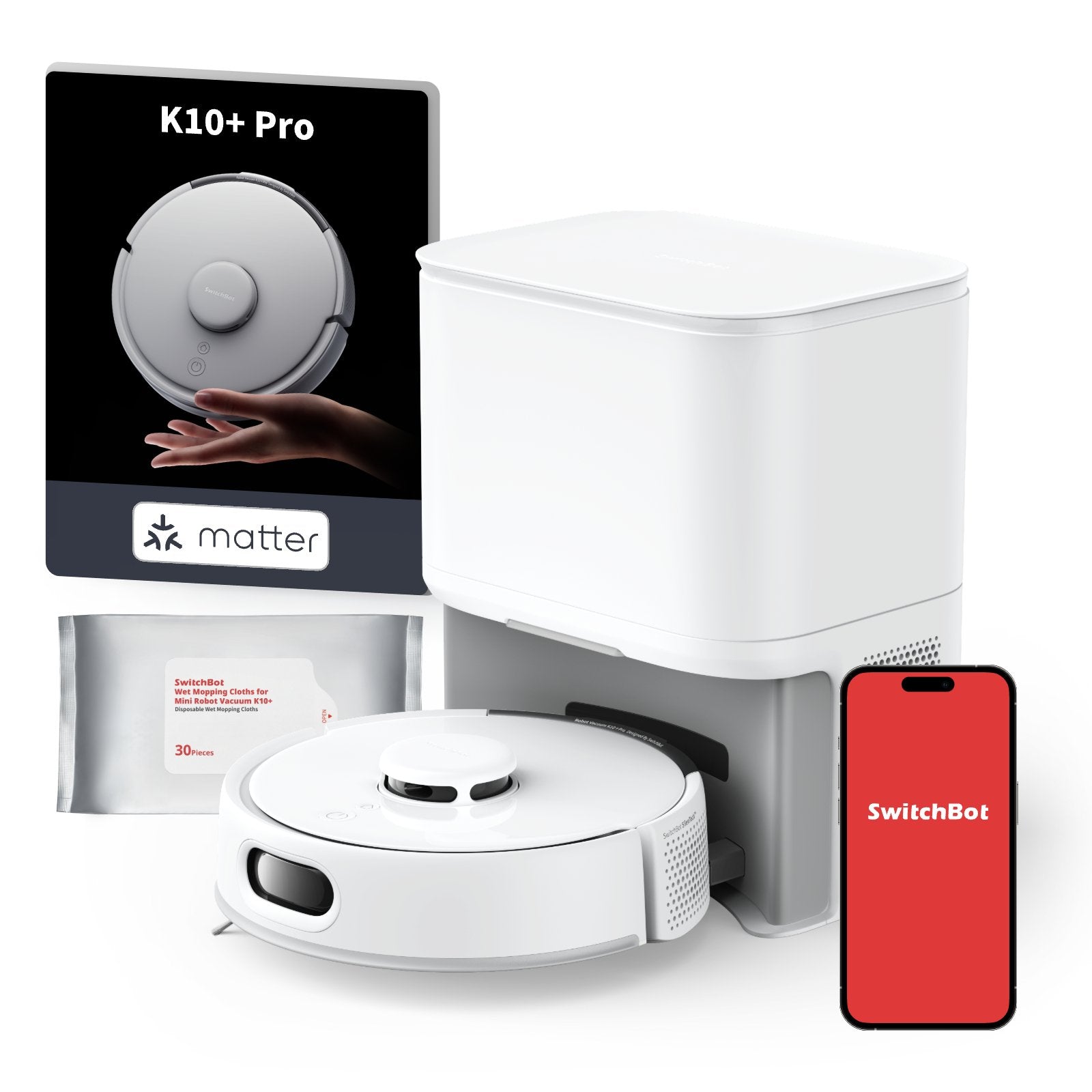 SwitchBot K10+ Pro — product reference photograph